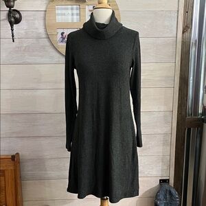 For The Republic Charcoal Long Sleeve Dress XS